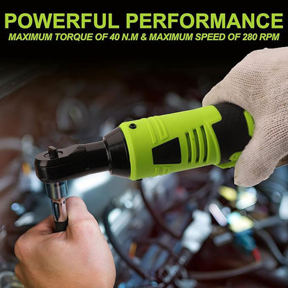 📢📢49% OFF !! ⏰🔒 Wireless Electric Ratchet Wrench Set