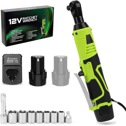 📢📢49% OFF !! ⏰🔒 Wireless Electric Ratchet Wrench Set