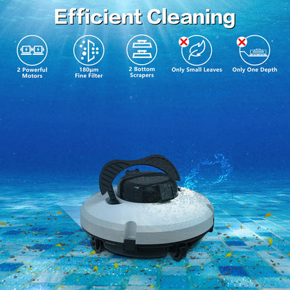 🤖49% OFF🌊 Pool Cleaning Robot | Cordless · Powerful Suction · Smart Navigation · One-Touch Start · Easy-to-Remove Filter Basket