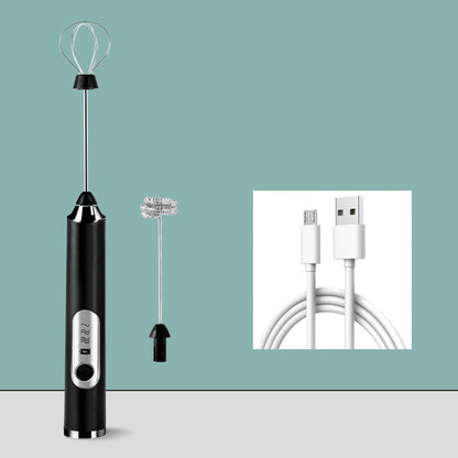 📢📢49% OFF !! ⏰Mini Portable Electric Frother Set