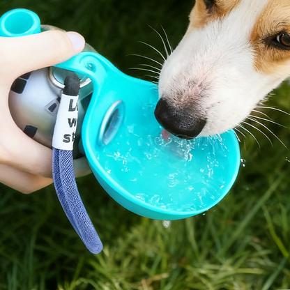 🐕💧 49% OFF! 2-in-1 Portable Dog Water Bottle for Small Dogs – Leak-Proof & Compact