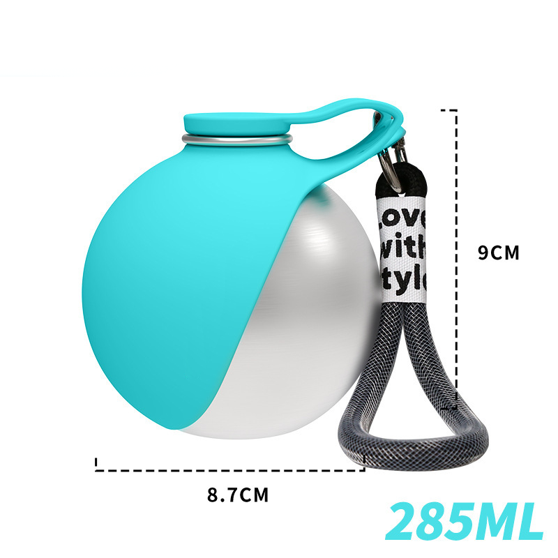 🐕💧 49% OFF! 2-in-1 Portable Dog Water Bottle for Small Dogs – Leak-Proof & Compact