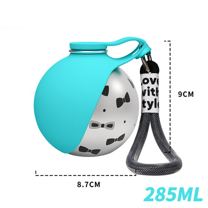 🐕💧 49% OFF! 2-in-1 Portable Dog Water Bottle for Small Dogs – Leak-Proof & Compact