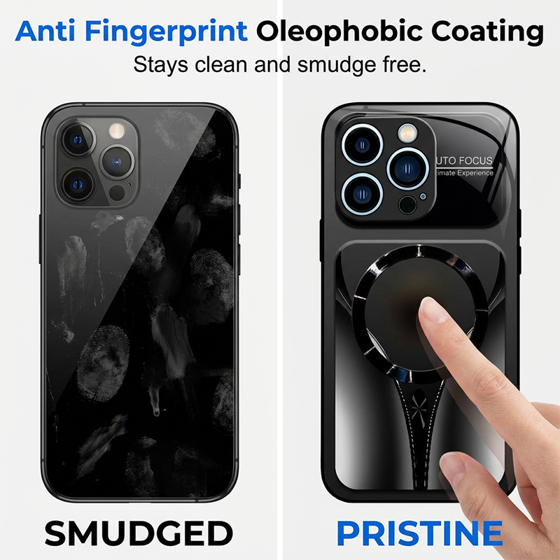 📱49% OFF NOW!🧲 Magnetic Tempered Glass Phone Case – Shockproof & MagSafe Compatible – Premium Protective Cover ✨