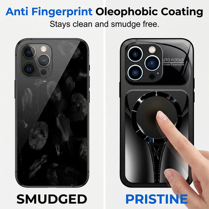 📱49% OFF NOW!🧲 Magnetic Tempered Glass Phone Case – Shockproof & MagSafe Compatible – Premium Protective Cover ✨