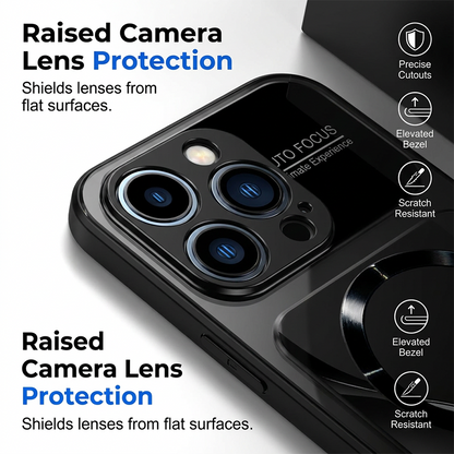 📱49% OFF NOW!🧲 Magnetic Tempered Glass Phone Case – Shockproof & MagSafe Compatible – Premium Protective Cover ✨