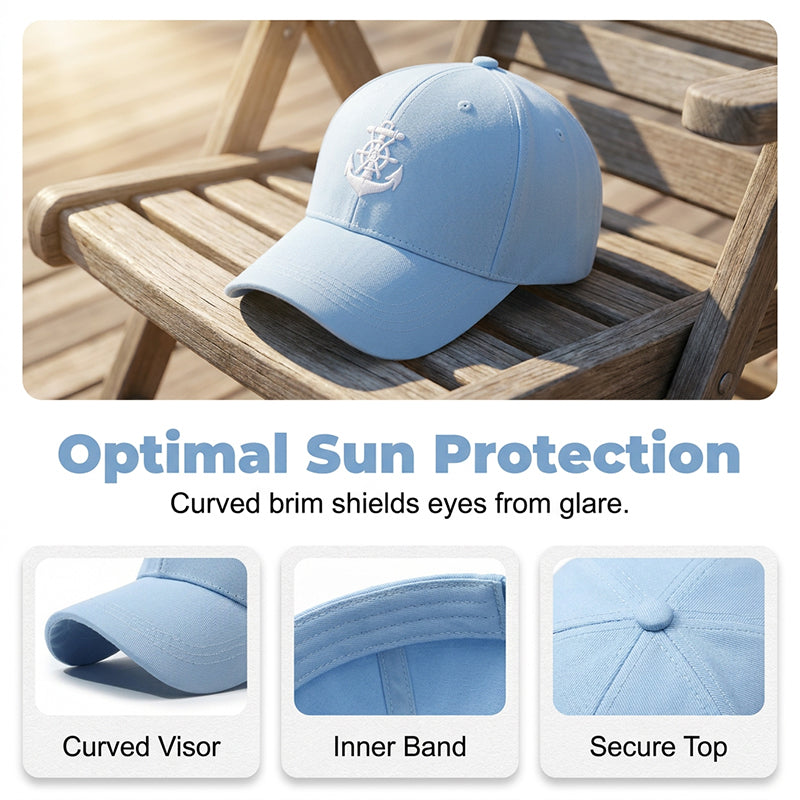 🔥HOT SALE🧢3D Anchor Embroidered Baseball Cap