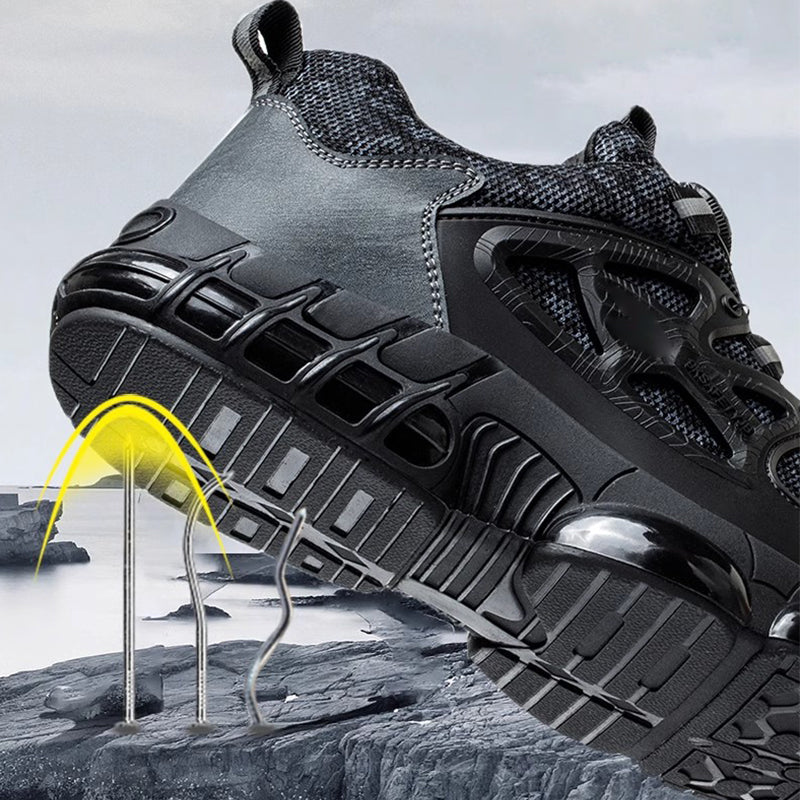 💐49% OFF ! Men‘s Safety Shoes with Fast Buckle – Quick On/Off & Max Comfort ⚡👟【Limited Offer】