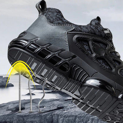 💐49% OFF ! Men‘s Safety Shoes with Fast Buckle – Quick On/Off & Max Comfort ⚡👟【Limited Offer】