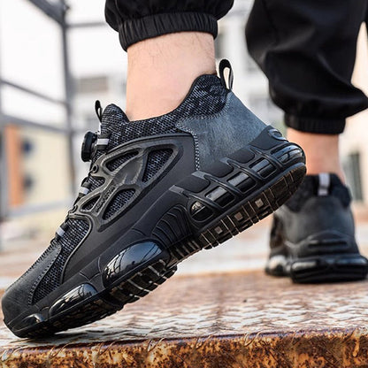💐49% OFF ! Men‘s Safety Shoes with Fast Buckle – Quick On/Off & Max Comfort ⚡👟【Limited Offer】