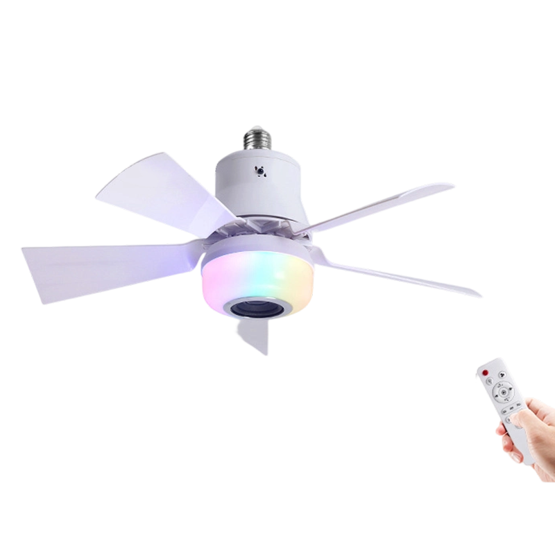 🔥Summer Special🌬️Smart Ceiling Fan with Light, RGB & Bluetooth Speaker
