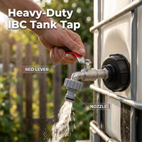 🔥Limited-time Offer🚿Heavy-Duty Brass Tap for IBC Water Butt Container