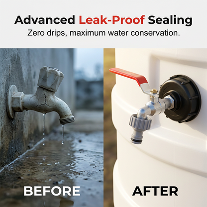 🔥Limited-time Offer🚿Heavy-Duty Brass Tap for IBC Water Butt Container