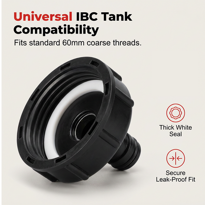 🔥Limited-time Offer🚿Heavy-Duty Brass Tap for IBC Water Butt Container