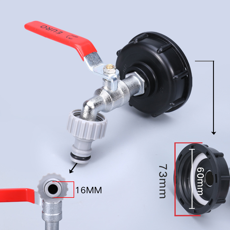🔥Limited-time Offer🚿Heavy-Duty Brass Tap for IBC Water Butt Container
