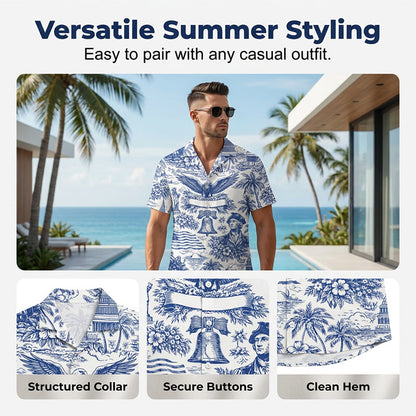 🏖️ LIMITED-TIME 49% OFF! ✨ 250th Anniversary Hawaiian Shirt – Patriotic, Soft, Breathable ✨