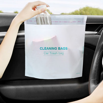 🥳2026 HOT SALE🥳💞50K+ SOLD!🚗Self-Adhesive Car Cleaning Bags – Stick anywhere, stand firm. Multi‑use for trash or storage. No mess, no marks. 🧹✨