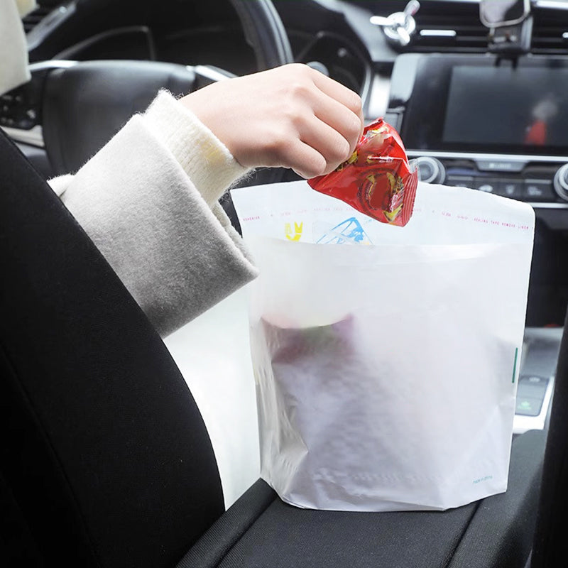 🥳2026 HOT SALE🥳💞50K+ SOLD!🚗Self-Adhesive Car Cleaning Bags – Stick anywhere, stand firm. Multi‑use for trash or storage. No mess, no marks. 🧹✨