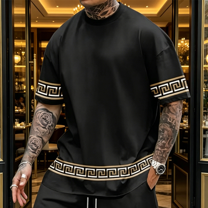 ☀️New Arrival✨Breathable Crew Neck Short Sleeve & Shorts Set