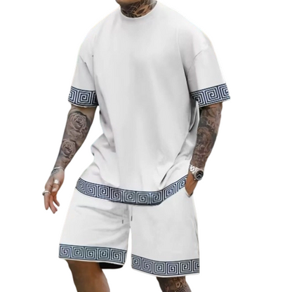 ☀️New Arrival✨Breathable Crew Neck Short Sleeve & Shorts Set
