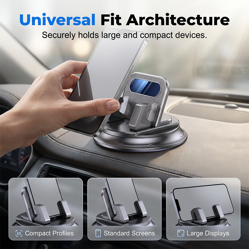 🚗 49% OFF NOW!📱 Rotating Dashboard Car Phone Holder – 360° Adjustable & Anti-Slip – Hands-Free Phone Mount 🛡️