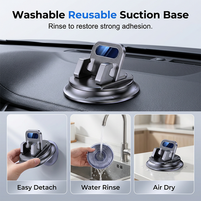 🚗 49% OFF NOW!📱 Rotating Dashboard Car Phone Holder – 360° Adjustable & Anti-Slip – Hands-Free Phone Mount 🛡️