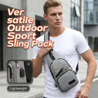 🎒 49% OFF NOW!⛰️ Outdoor Sport Sling Pack – Multifunctional, Durable & USB Port – Urban Commuter Essential 🚴‍♂️
