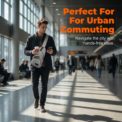 🎒 49% OFF NOW!⛰️ Outdoor Sport Sling Pack – Multifunctional, Durable & USB Port – Urban Commuter Essential 🚴‍♂️