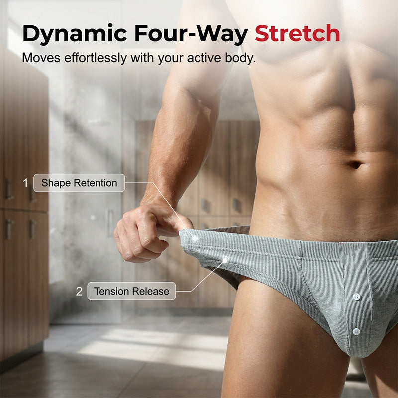 📢📢49% OFF !! ⏰Breathable Athletic Support Underwear for Men