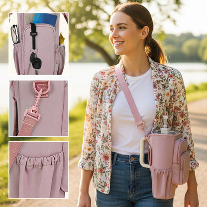 🎁Gift Idea Hot Sale 49% OFF🔥🥤Large Capacity Portable Water Bottle Carrier