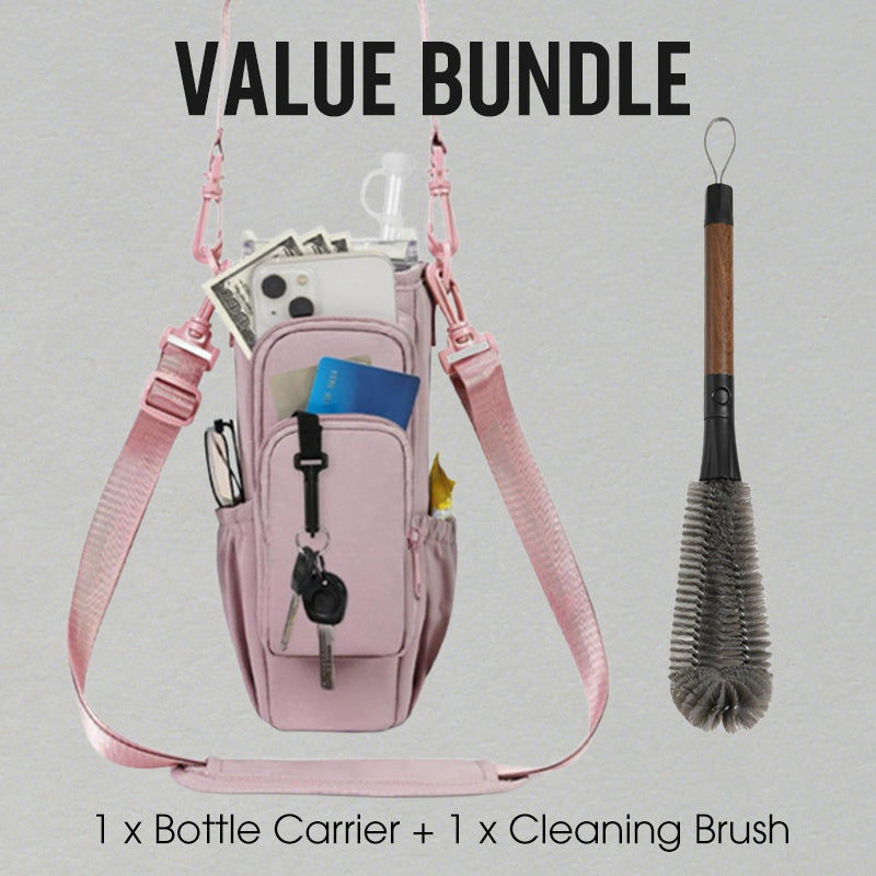 🎁Gift Idea Hot Sale 49% OFF🔥🥤Large Capacity Portable Water Bottle Carrier