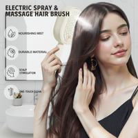 💆‍♀️ 45% OFF NOW! 💧 Electric Spray & Massage Hair Brush – Soothing Scalp Massage, Fine Mist Spraying & Smooth Hair Care – Detangle, Nourish, Relax ✨