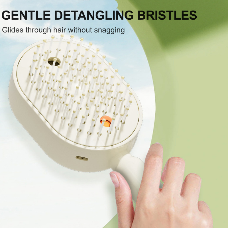 💆‍♀️ 45% OFF NOW! 💧 Electric Spray & Massage Hair Brush – Soothing Scalp Massage, Fine Mist Spraying & Smooth Hair Care – Detangle, Nourish, Relax ✨