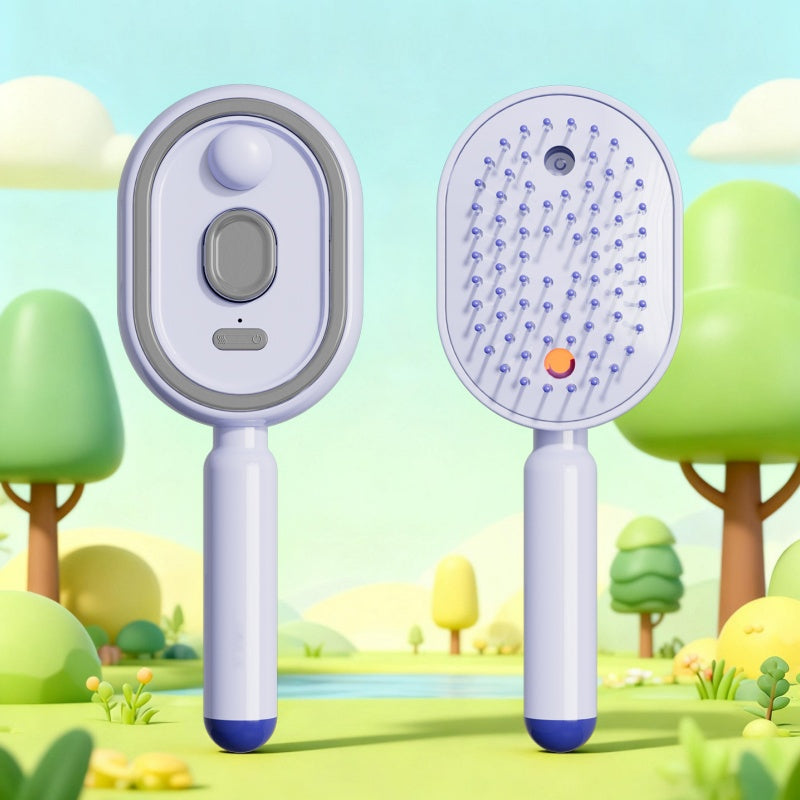 💆‍♀️ 45% OFF NOW! 💧 Electric Spray & Massage Hair Brush – Soothing Scalp Massage, Fine Mist Spraying & Smooth Hair Care – Detangle, Nourish, Relax ✨