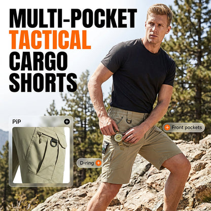🩳 LIMITED-TIME 49% OFF! ✨ Men's Outdoor Cargo Shorts – Quick-Dry, Multi-Pocket ✨