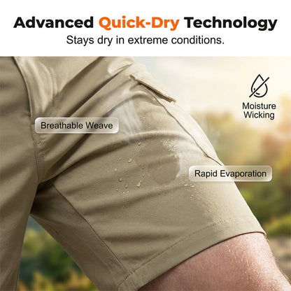 🩳 LIMITED-TIME 49% OFF! ✨ Men's Outdoor Cargo Shorts – Quick-Dry, Multi-Pocket ✨