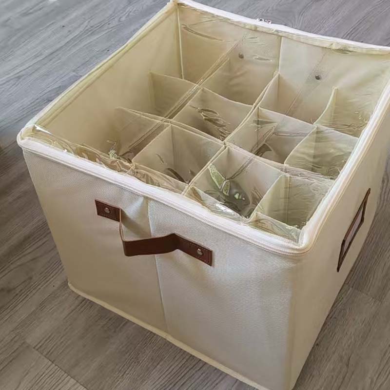 👟 49% OFF NOW!📦Shoe Storage Box for Closet Foldable Organiser with Clear Lid & Reinforced Handles Fits 16-Pair Slippers Space-Saving Bin for Closet Organisation✨