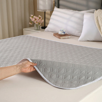 🛏️ 49% OFF NOW! ⏰ Washable 4-Layer Absorbent Bed Pad – Reusable & Leak-Proof – Soft top, waterproof layer & ideal for overnight protection, pets or incontinence care 🌼
