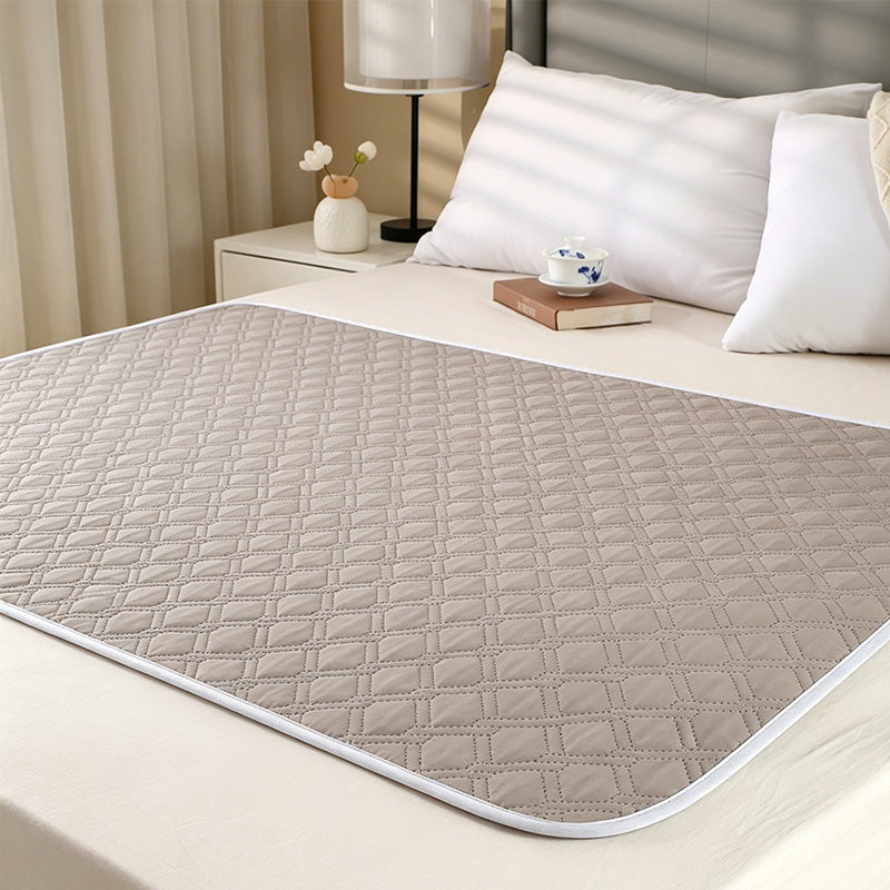 🛏️ 49% OFF NOW! ⏰ Washable 4-Layer Absorbent Bed Pad – Reusable & Leak-Proof – Soft top, waterproof layer & ideal for overnight protection, pets or incontinence care 🌼
