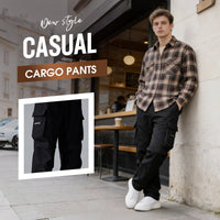 👖 49% OFF! ✨ Men's Cargo Pants – Multi-Pockets, Stretch, Casual ✨