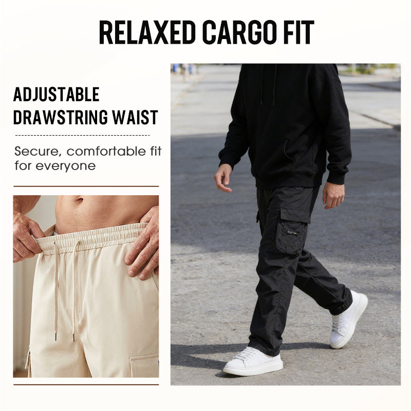 👖 49% OFF! ✨ Men's Cargo Pants – Multi-Pockets, Stretch, Casual ✨