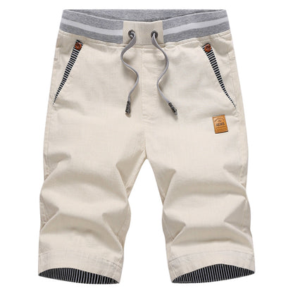 🩳 LIMITED-TIME 49% OFF! ✨ Men's Color-Block Shorts – Drawstring, Cotton Blend, Casual ✨