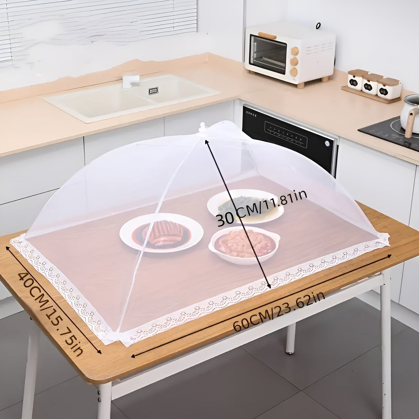 📢📢49% OFF !! ⏰Mesh Pop-Up Food Protector