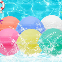 🎈 49% OFF NOW! 💧 12 PCS Non-Magnetic Silicone Water Balloon Toy – Reusable, leak-proof & eco-friendly – perfect for pool fights, beach fun or summer parties 💦
