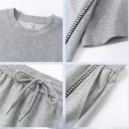 👕 LIMITED-TIME 49% OFF! ✨ Men's Crew Neck T-Shirt & Pants Set – Casual, Cooling, Comfortable ✨