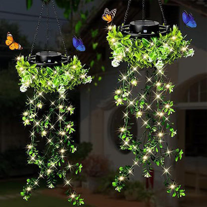 ⏳Limited-time 49% off⏰Solar-Powered Hanging Milan Grass Light🌞💡