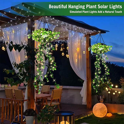 ⏳Limited-time 49% off⏰Solar-Powered Hanging Milan Grass Light🌞💡