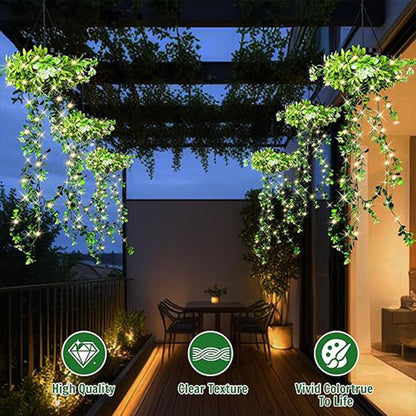 ⏳Limited-time 49% off⏰Solar-Powered Hanging Milan Grass Light🌞💡