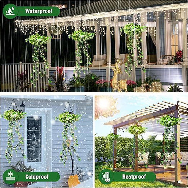 ⏳Limited-time 49% off⏰Solar-Powered Hanging Milan Grass Light🌞💡
