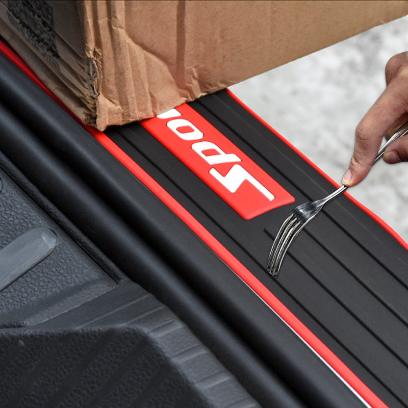 📢📢49% OFF !! ⏰ FLASH SALE! Car Trunk Protective Strip – Guard Your Bumper from Scuffs & Scratches 🚗🛡️ 【Limited Time】